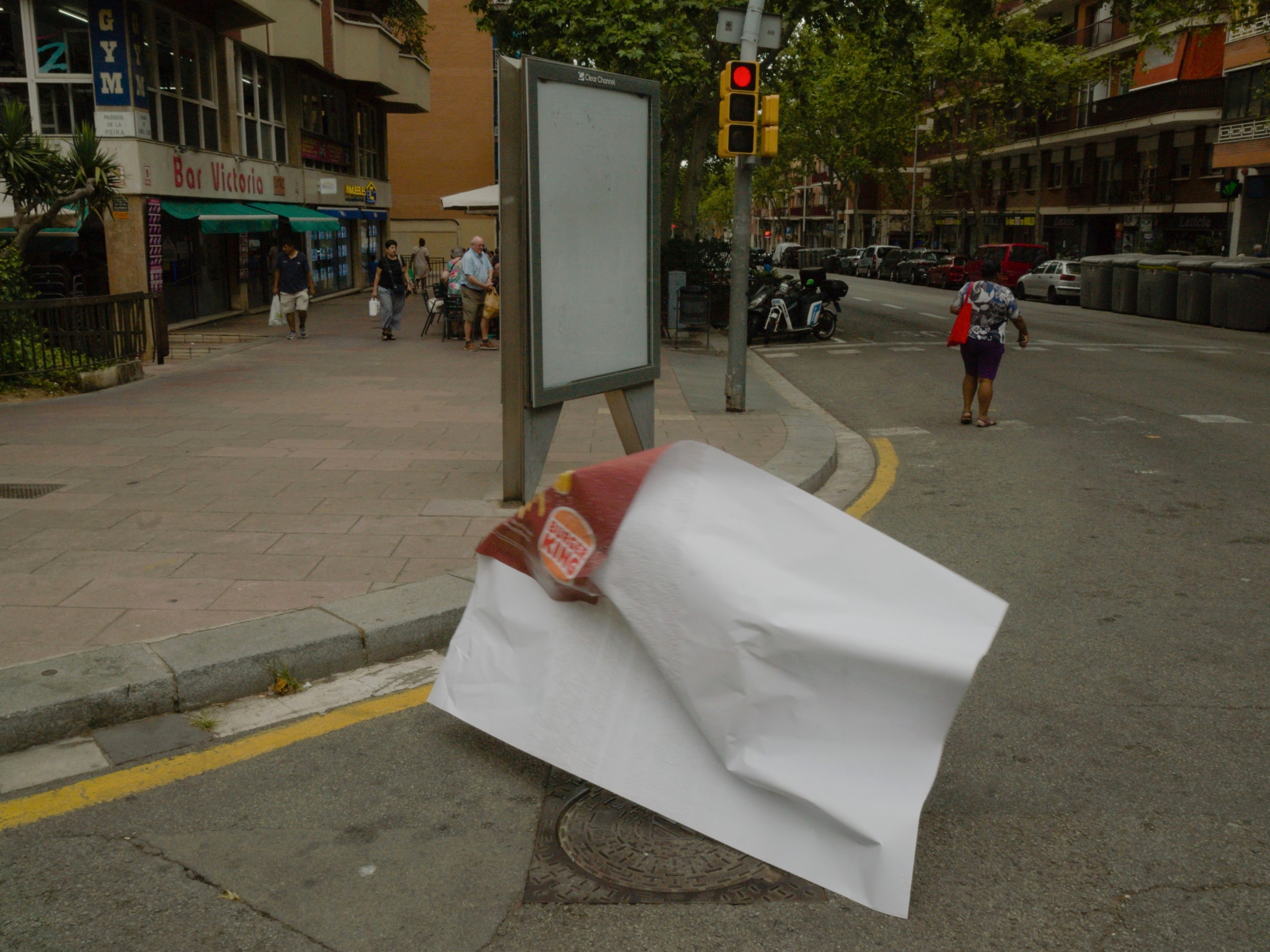 Barcelona hoy. Fotografía conceptual de Ibán Ojea.